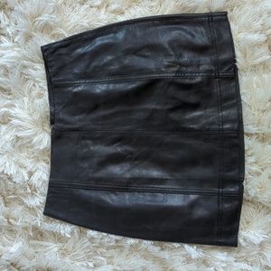 Pleather Skirt